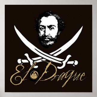 Póster El Draque Pirate Insignia