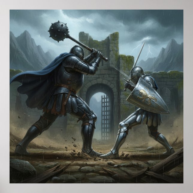 Póster El Duelo (Frente)