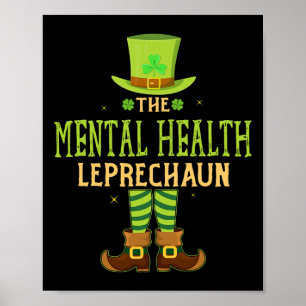 Póster El Duende de la Salud Mental Diversión Coincidente