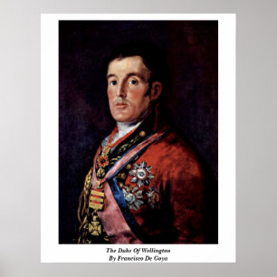 Póster El Duque De Wellington Por Francisco De Goya