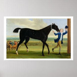 Póster El duque del negro "hermoso" de Rutland, c.1720