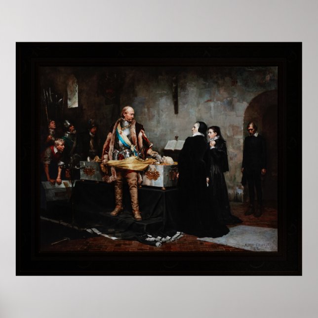 Póster El duque Karl insulta el cadáver de Klaus Fleming (Frente)