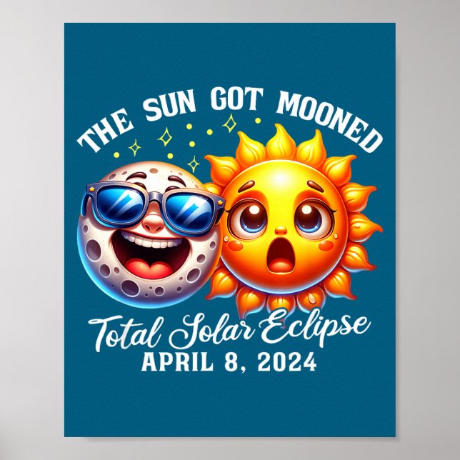Póster El Eclipse Solar Se Quedó Lunado (Frente)