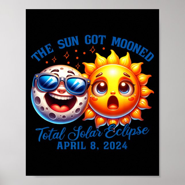 Póster El Eclipse Solar Se Volvió Lunar (Frente)