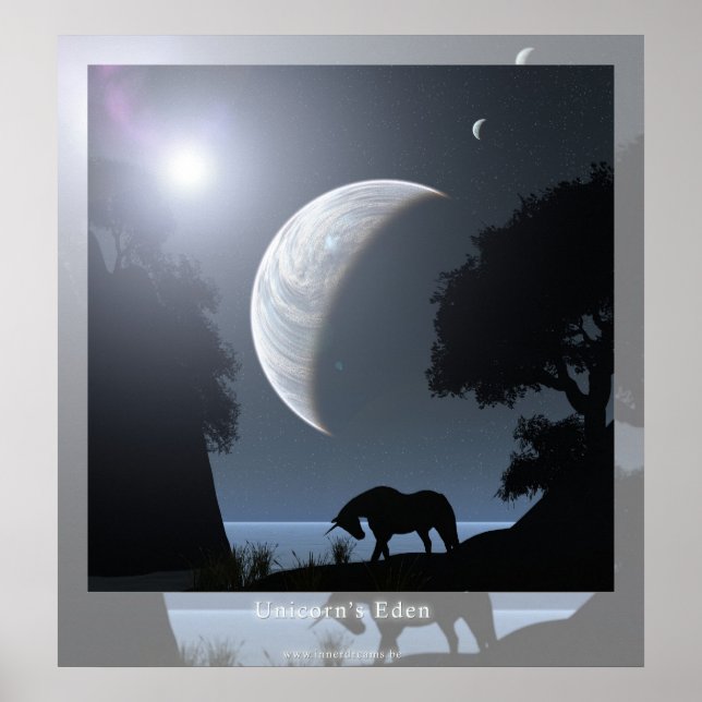 Póster El Edén de Unicornio (Frente)