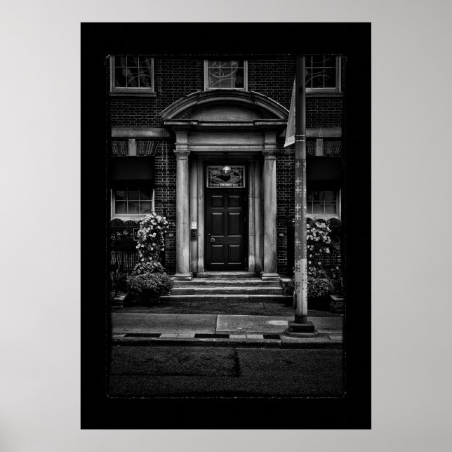 Póster El edificio Duplate Canada No 1 con frontera (Frente)