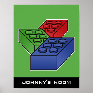 Póster El edificio infantil bloquea al Poster