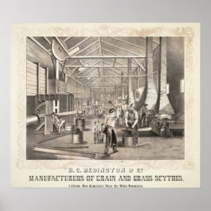 Póster El Edificio Interior De H.C. Redington & Company