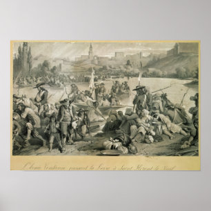 Póster El ejército de Vendean que cruza el Loira