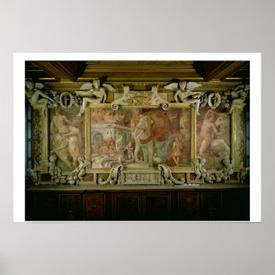 Póster El Elefante de Triunfo, un tributo alegórico a