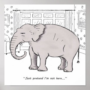 Póster El elefante en la habitación