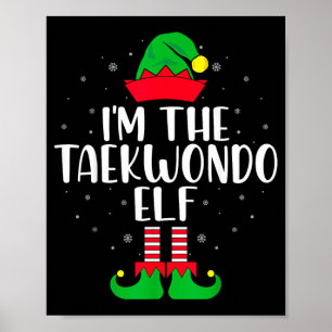 Póster El Elfo del Taekwondo - Amante del Taekwondo de la