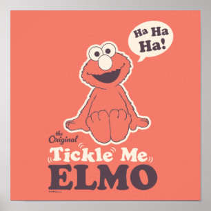 Póster El Elmo Original Me Hace Cosquillas