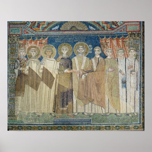 Póster El emperador Constantine IV concede inmunidad fisc (Frente)