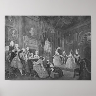 Póster El emperador indio, grabado por Robert Dodd