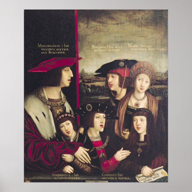 Póster El emperador Maximiliano I (Frente)