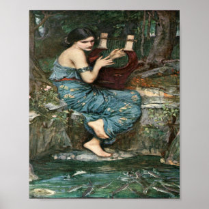 Póster El Encanto De John William Waterhouse