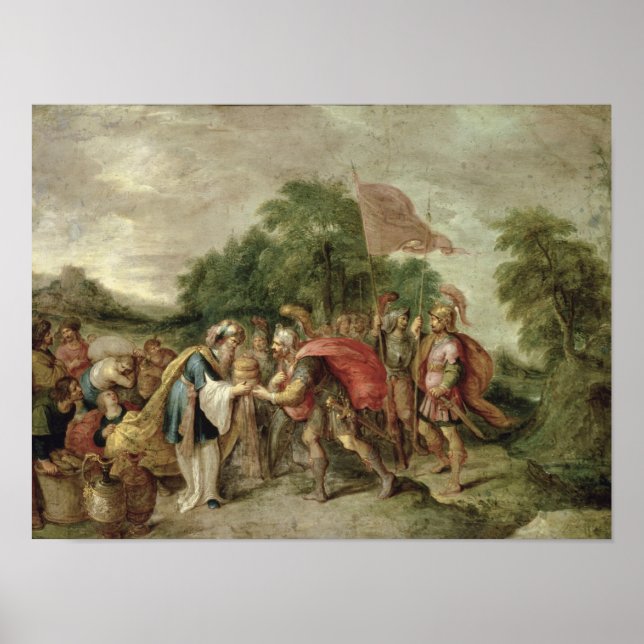 Póster El encuentro de Abraham y Melquisedec (Frente)