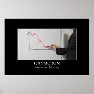 Póster El encuentro productivo es un oxímoron [XL]