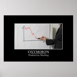 Póster El encuentro productivo es un oxímoron [XL]