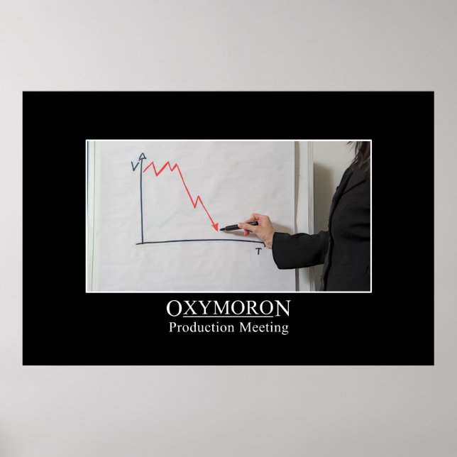 Póster El encuentro productivo es un oxímoron [XL] (Frente)