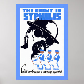 Póster El enemigo es Sífilis