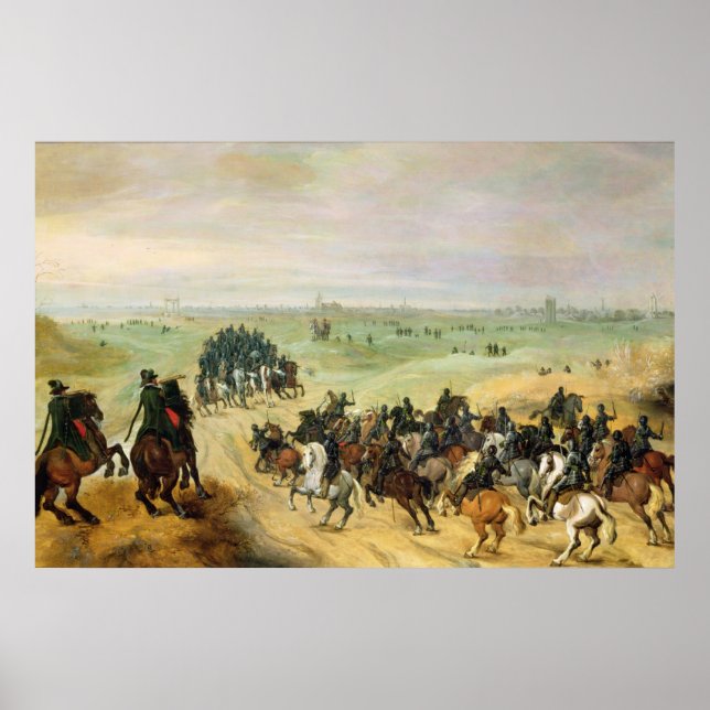 Póster El enfrentamiento, 1600 (Frente)