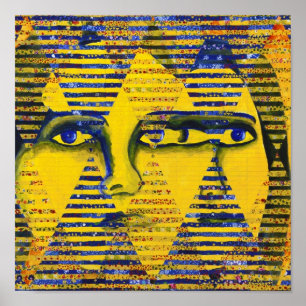 Póster El enigma II - Diosa de oro y zafiro