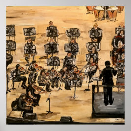 Póster El ensayo en acrílico