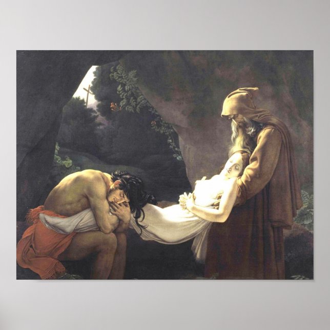 Póster El entierro de Atala (Frente)