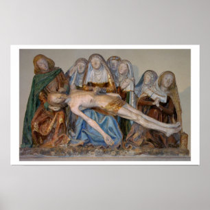 Póster El Entombment, 1490 (piedra pintada) (detalle)