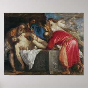 Póster El Entombment de Cristo, 1559