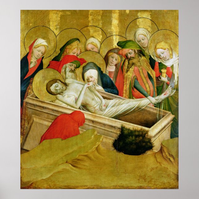 Póster El Entombment, panel de Santo Tomás (Frente)