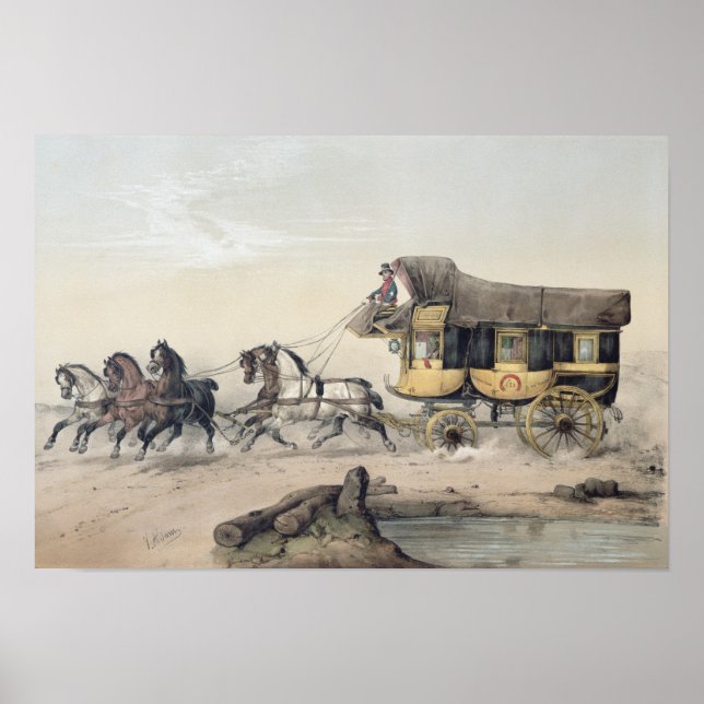 Póster El entrenador de escenario (Frente)