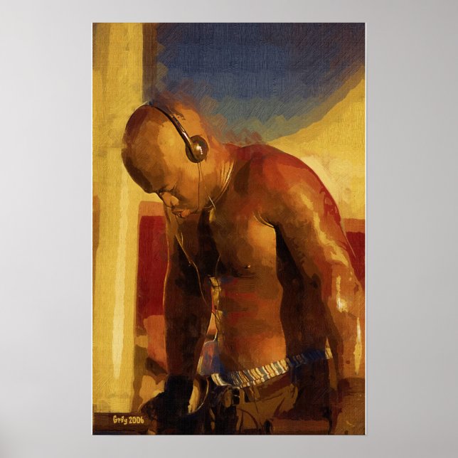 Póster El entrenamiento (Frente)