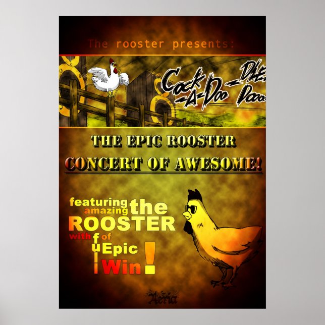Póster El Épico Concierto de los Gallos (Frente)