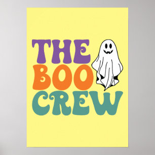 Póster El equipo de Boo - Fantasma - Halloween divertida