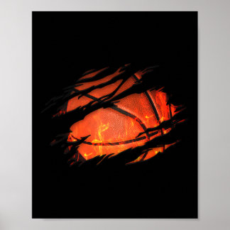 Póster El equipo de Bysketbyll Dunking Fan Mujeres Adoles