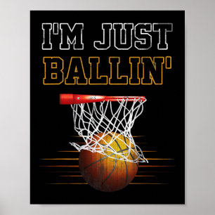 Póster El equipo de entrenadores de baloncesto I'm Just B