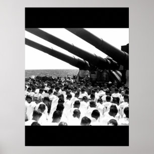 Póster El equipo de la imagen stands_War de USS DAKOTA