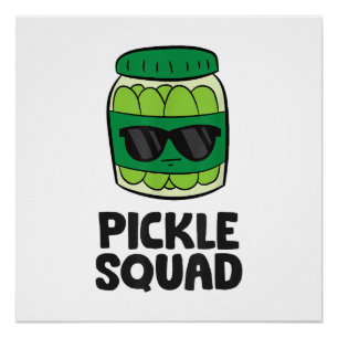 Póster El equipo de Pickle Lover se escuadra divertida