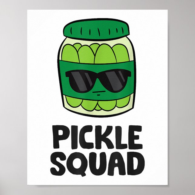 Póster El equipo de Pickle Lover se escuadra divertida (Frente)
