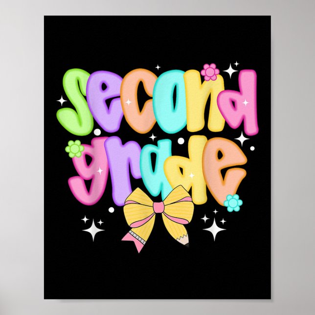 Póster El equipo de profesores de segundo grado de Preppy (Frente)