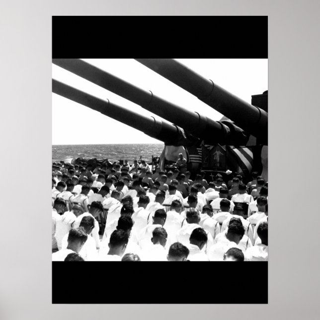 Póster El equipo de USS SOUTH DAKOTA stand_War Image (Frente)