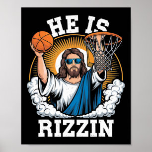 Póster Él es divertido Rizzen Domingo de Pascua Sketll Me