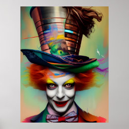 Póster Él es un mal Poster