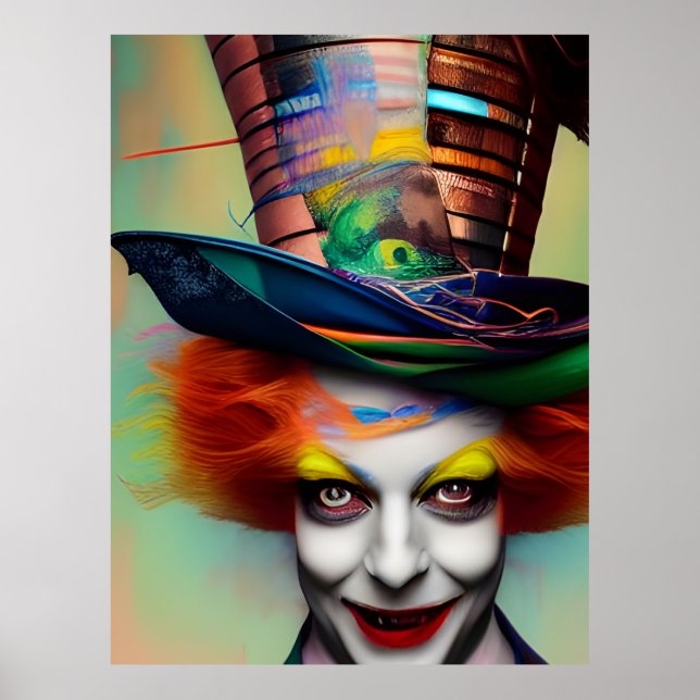 Póster Él es un mal Poster (Frente)