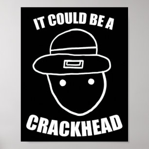 Póster El Esbozo Amateur Leprechaun Podría Ser Un Sombrer
