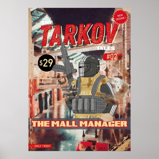 Póster El escape de Tarkov Tales 02 de Tarkov Killa V (Frente)