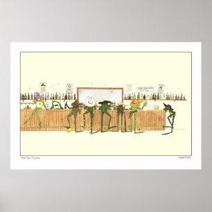 Póster El escenario del bar